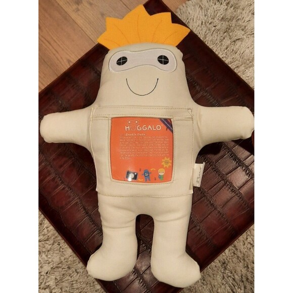 Huggalo Doodle Dude With Picture Holder Plush Doll Brand New With Tags - Picture 10 of 10